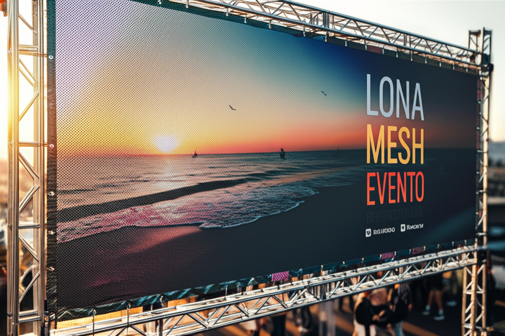 Lona Mesh para Evento